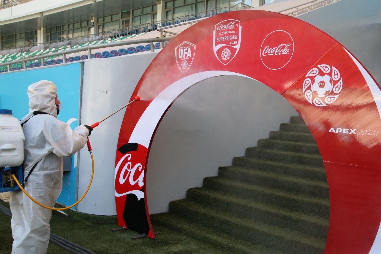 Bunik stadion dezinfektsiya